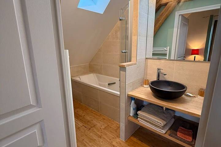 6-person apartment near La Motte Beuvron with box and paddock in Souesmes, Sologne