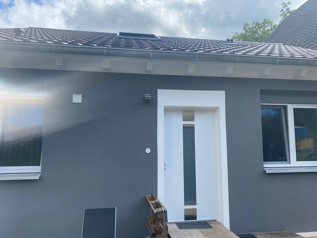 Ganze Wohnung, Apartment 'Ferienwohnung, 100 qm' mit gemeinsamer Terrasse, gemeinsamem Garten und Wlan in Hohenhaslach, Sachsenheim
