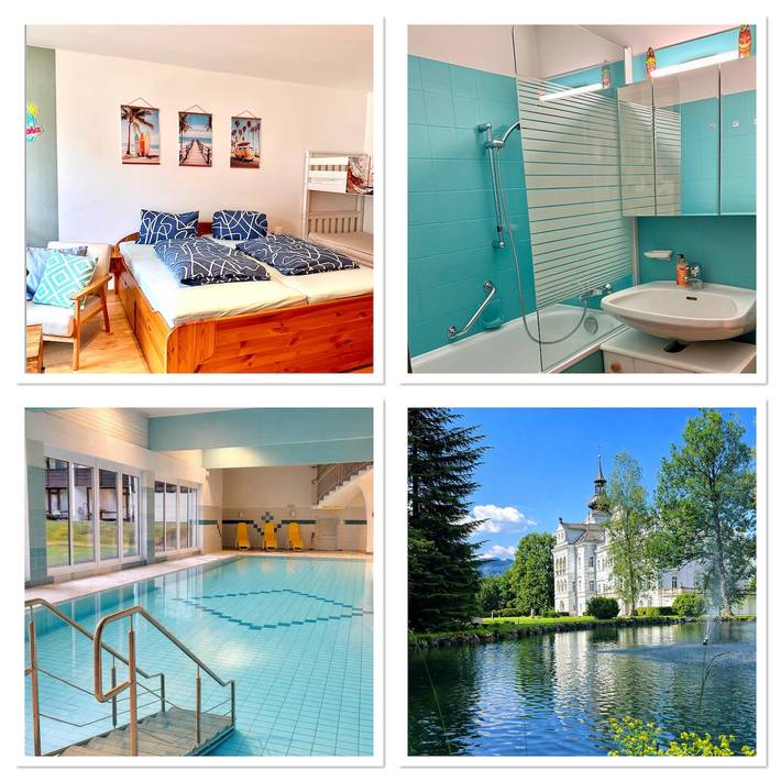 Ferienwohnung für 3 Personen, mit Garten und Sauna sowie Seeblick und Pool, kinderfreundlich in Sankt Martin bei Lofer - 3