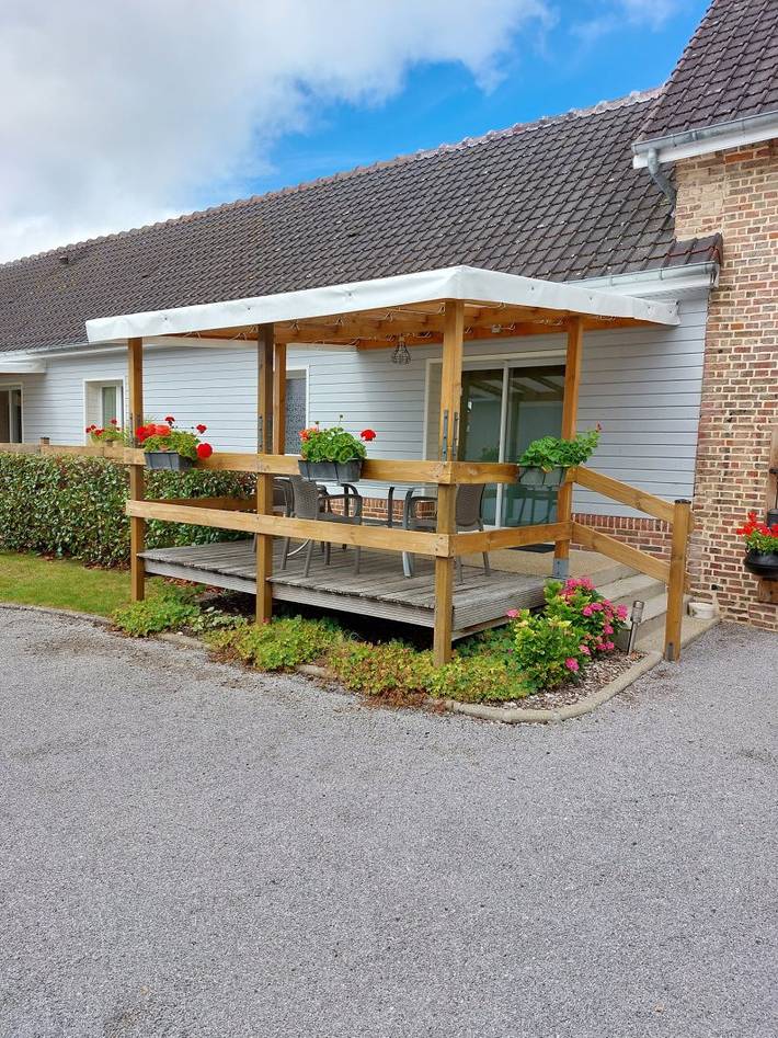 Gîte pour 5 personnes, avec terrasse et jardin à Miannay - 3