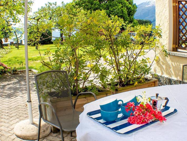 Ferienwohnung für 3 Personen, mit Seeblick und Garten sowie Ausblick am Comer See - 3