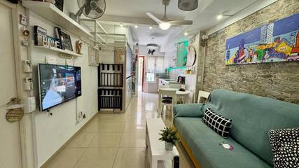 Gîte pour 4 personnes, avec terrasse à Badalona