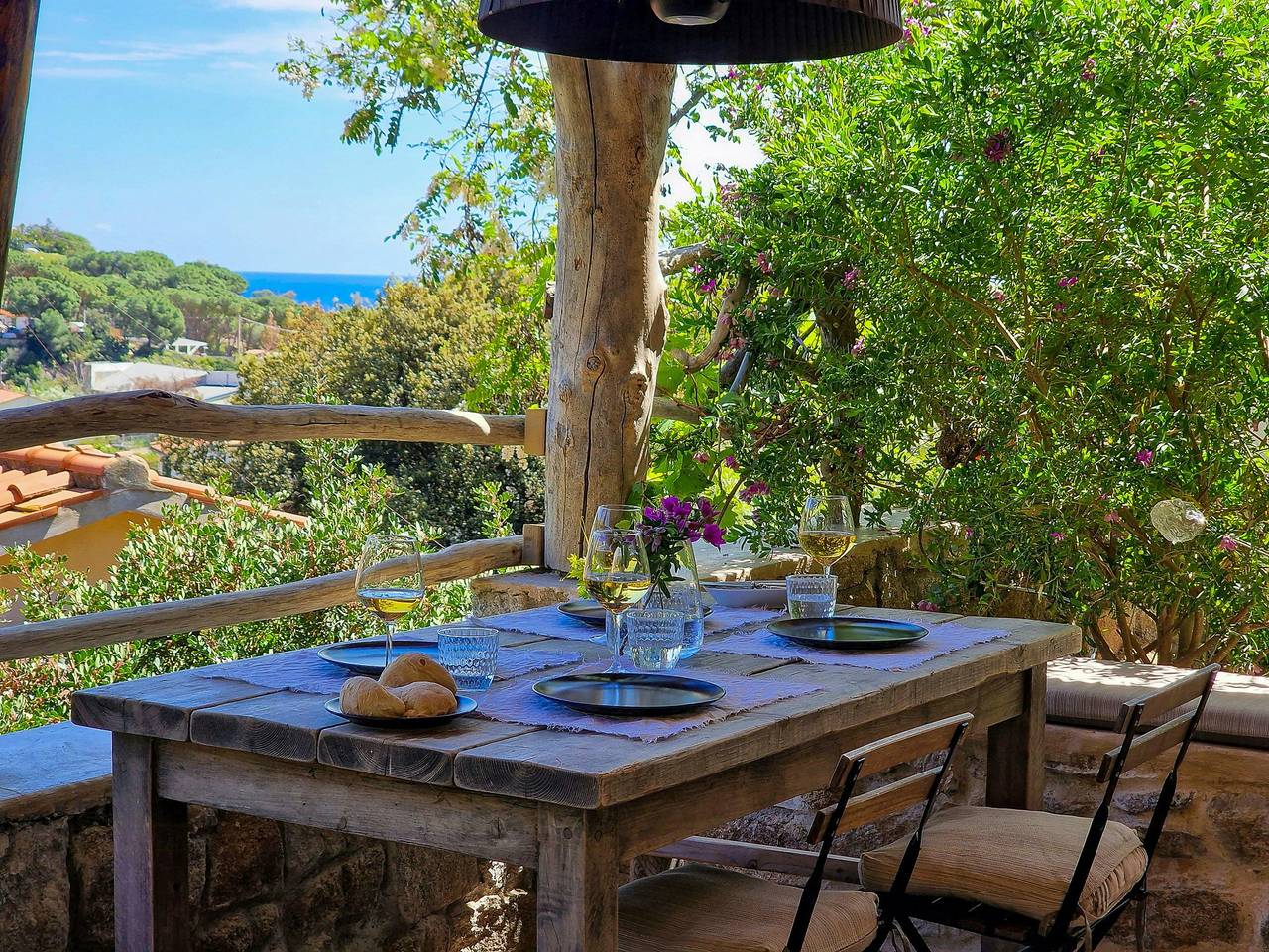 Vintage-Haus mit Terrasse auf der Insel Elba in Campo nell'Elba, Elba