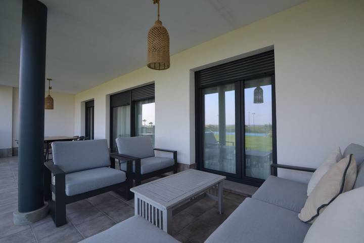 Ganze Wohnung, Ferienwohnung für 5 Personen mit Terrasse in Playa de Los Haraganes (Ayamonte), Ayamonte