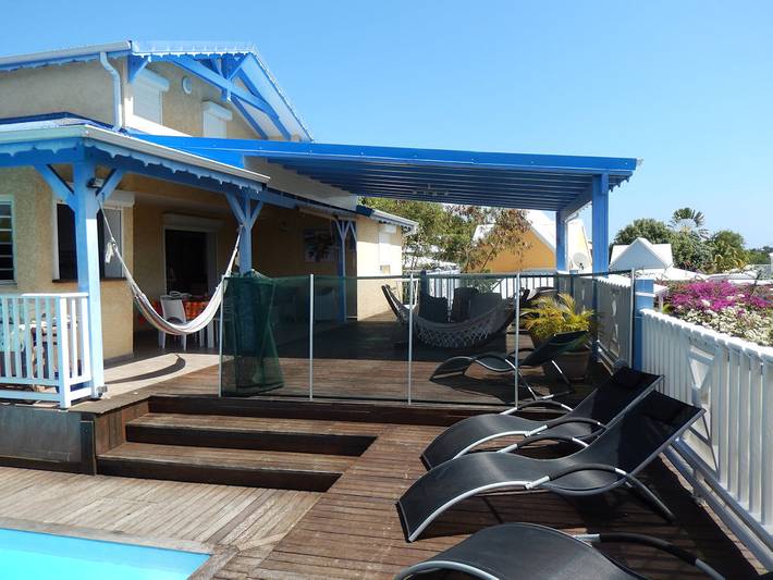 Villa pour 10 personnes, avec balcon et piscine en Guadeloupe - 2
