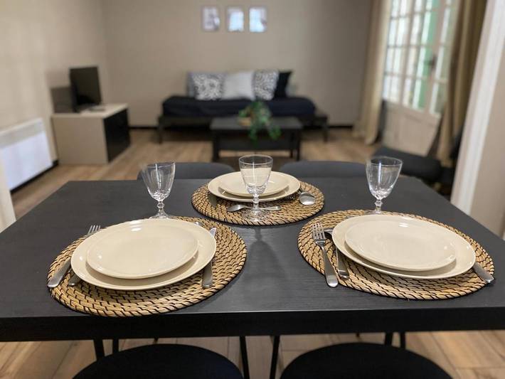 Appartement de vacances pour 3 personnes, avec jardin