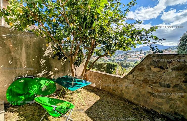 Ganze Ferienwohnung, Ferienwohnung für 3 Personen mit Terrasse in La Côte Vermeille, Collioure