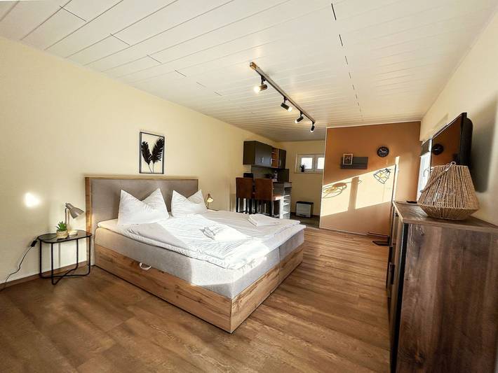 Bungalow für 2 Personen, mit Terrasse