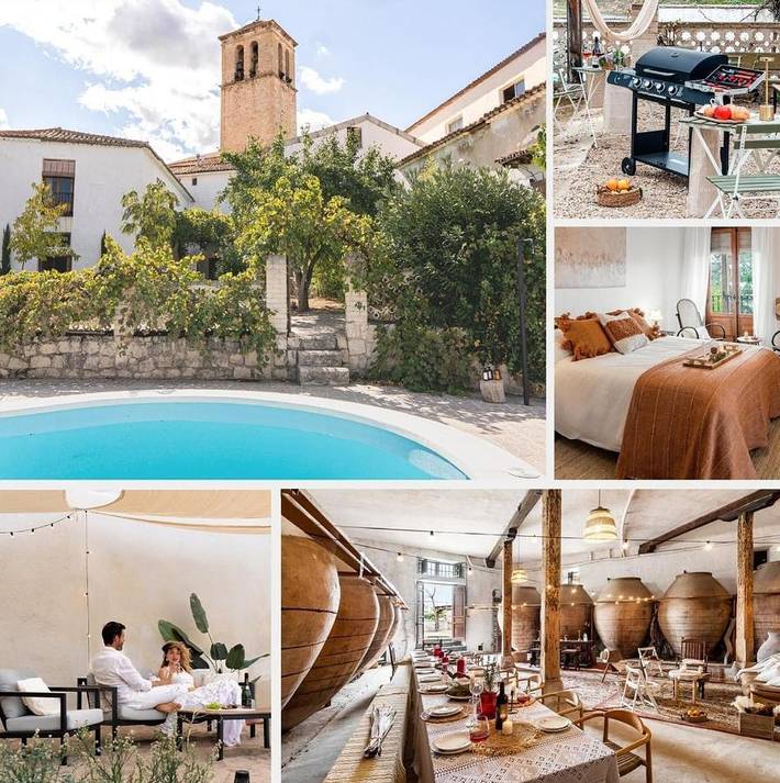 Chalet para 14 personas, con Terraza y Jardín además de Piscina y Vistas en Las Vegas (Madrid)