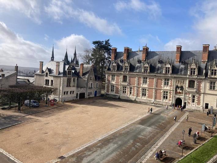Gîte pour 2 personnes, avec Vue dans Château de Blois