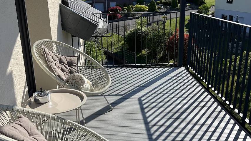 Ferienwohnung für 6 Personen, mit Balkon