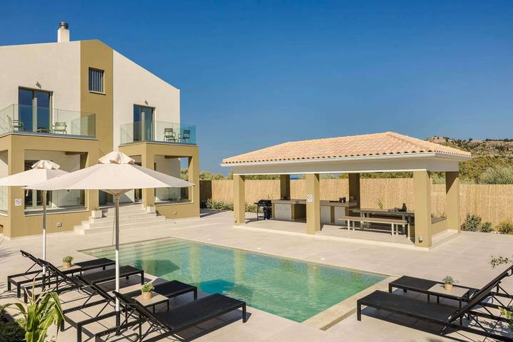 Location de vacances pour 8 personnes, avec jardin dans Άσος - 2