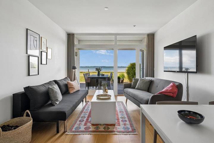 Ferienwohnung mit Panoramablick über die Ebeltoft Bucht und den Nationalpark Mols Bjerge in Ebeltoft (Stadt), Ebeltoft