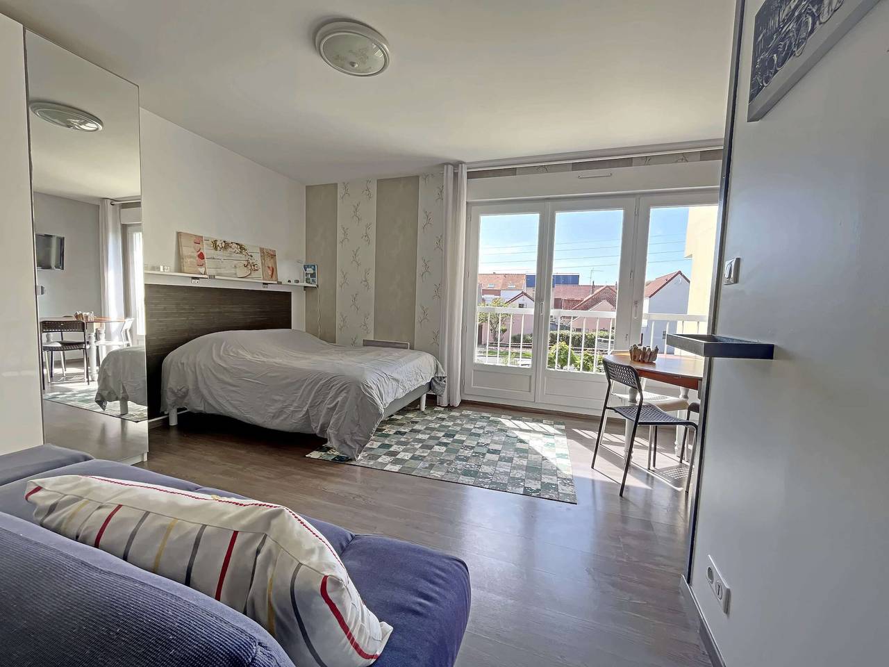 Estudio entero, Estudio encantador de 27m² cerca del mar con balcón, parking y ascensor in Berck, Montreuil und Umgebung