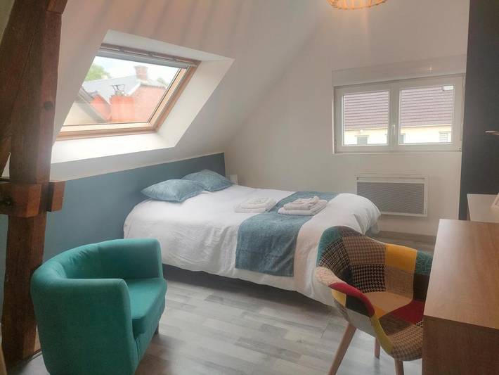 Location de vacances pour 2 personnes, avec Terrasse et Jardin dans Viry-Noureuil