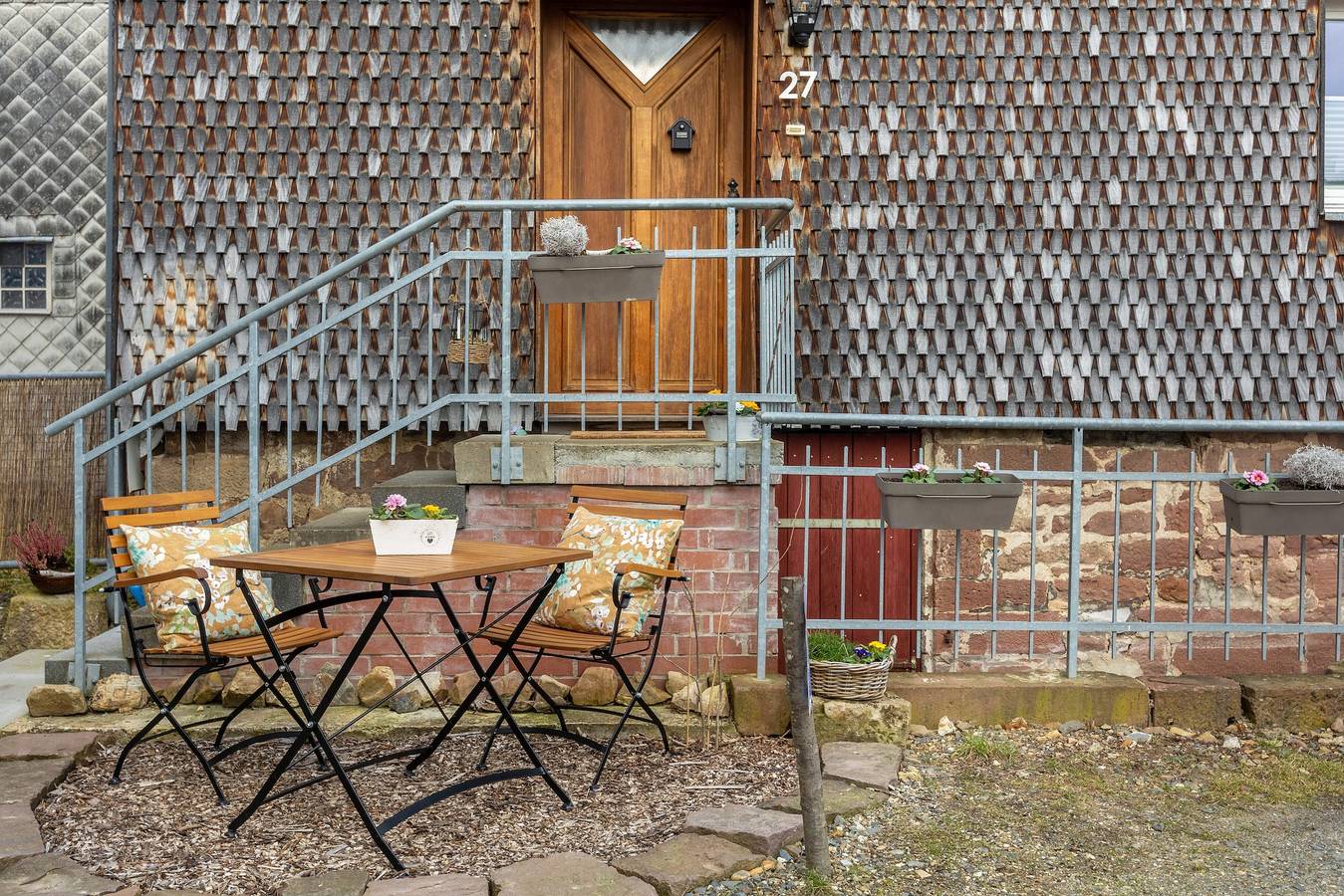 Ferienhaus 'Mittendrin' mit privater Terrasse in Jesberg, Schwalm-Eder-Kreis