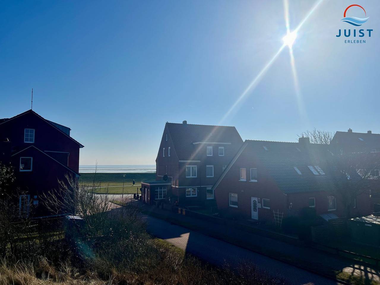 Ganze Wohnung, Helle freundliche Single-Wohnung mit Wattenmeerblick. in Juist
