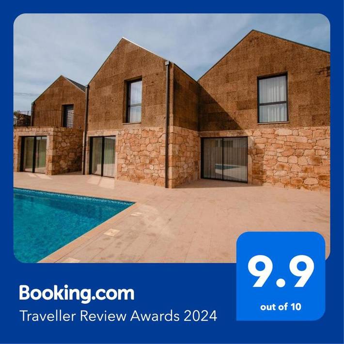 Parc de vacances pour 6 personnes, avec Terrasse et Jardin ainsi que Piscine et Vue dans Marialva