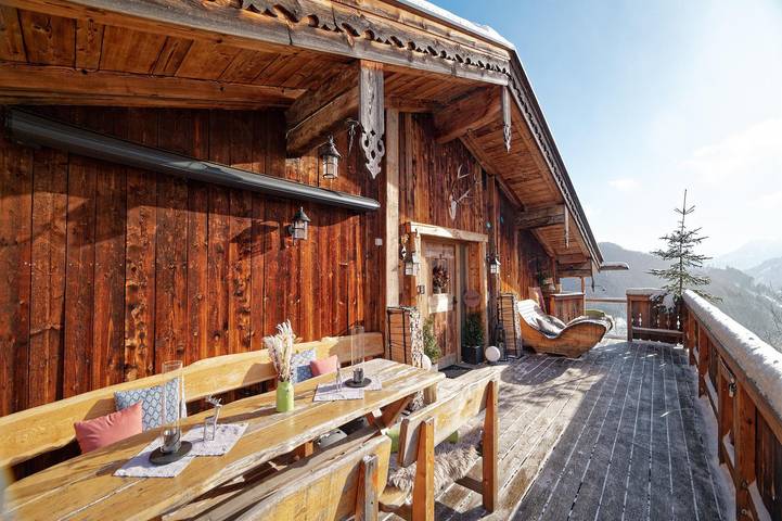 Chalet für 6 Personen, mit Garten und Whirlpool sowie Pool und Sauna im Salzburger Land - 3