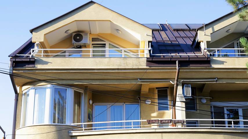 Gîte pour 5 personnes, avec balcon et jacuzzi, adapté aux familles à Skopje - 4