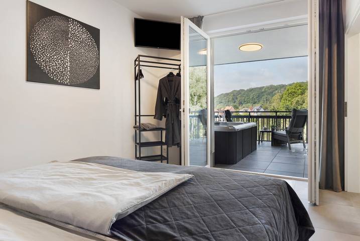 Ferienwohnung für 2 Personen, mit Balkon und Whirlpool sowie Sauna im Teutoburger Wald - 4