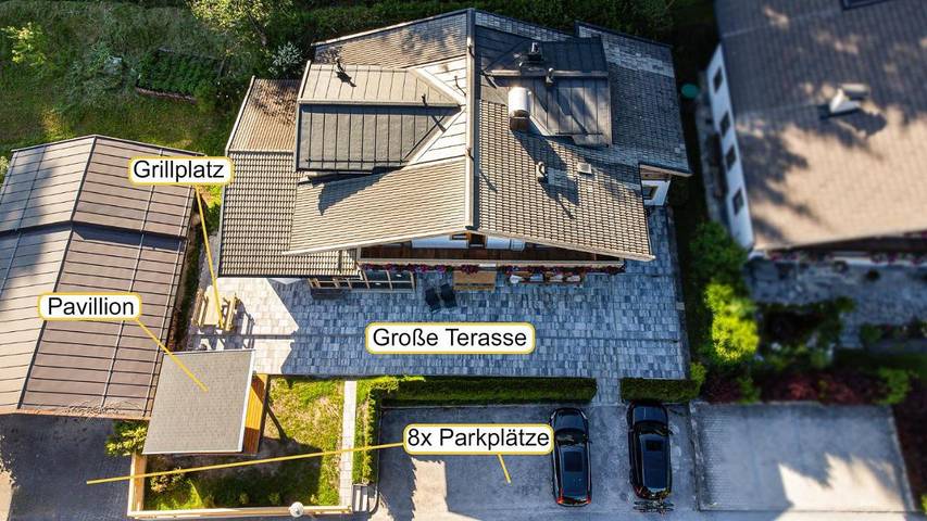 Ferienwohnung für 8 Personen, mit Ausblick und Garten in Leogang - 3