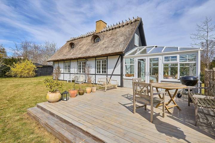 Ferienhaus für 6 Personen, mit Terrasse und Garten