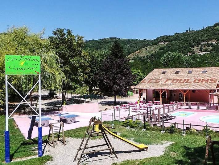 Camping für 4 Personen, mit Kinderpool in Drôme