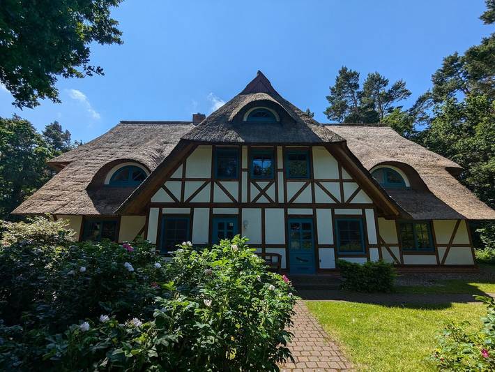 Ferienwohnung für 4 Personen, mit Balkon und Ausblick in Nationalpark Vorpommersche Boddenlandschaft