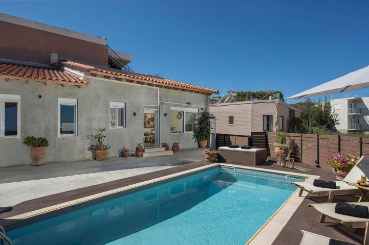 Ferienhaus für 6 Personen, mit Garten und Pool in Chania - 3