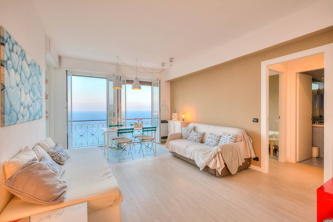 Appartamento intero, La Casa al Sole - beautiful sea view in Capo Mimosa-Rollo, Cervo (Liguria)