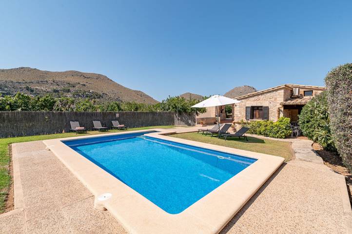 Finca mit Hund für 4 Personen, mit Balkon und Garten in Pollença - 3
