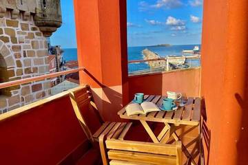 Gîte pour 4 personnes, avec balcon à Bermeo