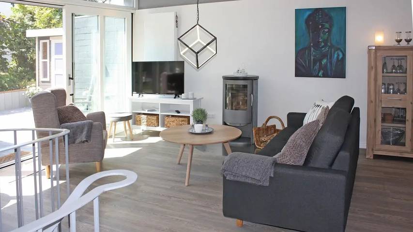 Ferienhaus für 6 Personen, mit Terrasse und Garten sowie Sauna, mit Haustier in Bockholm - 2