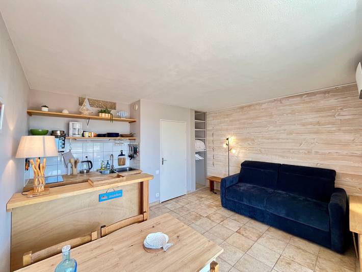 Gîte pour 2 personnes, avec Balcon dans L'Aiguillon (Arcachon)
