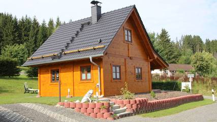 Ferienhaus für 4 Personen, mit Balkon/Terrasse in Drognitz