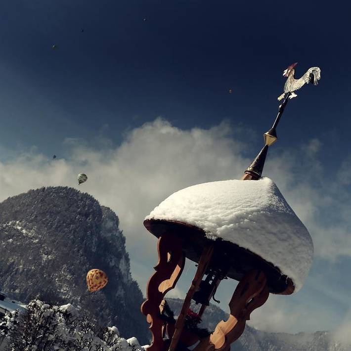 Ferienwohnung für 3 Personen, mit Sauna und Pool sowie Garten und Ausblick in Kössen - 3