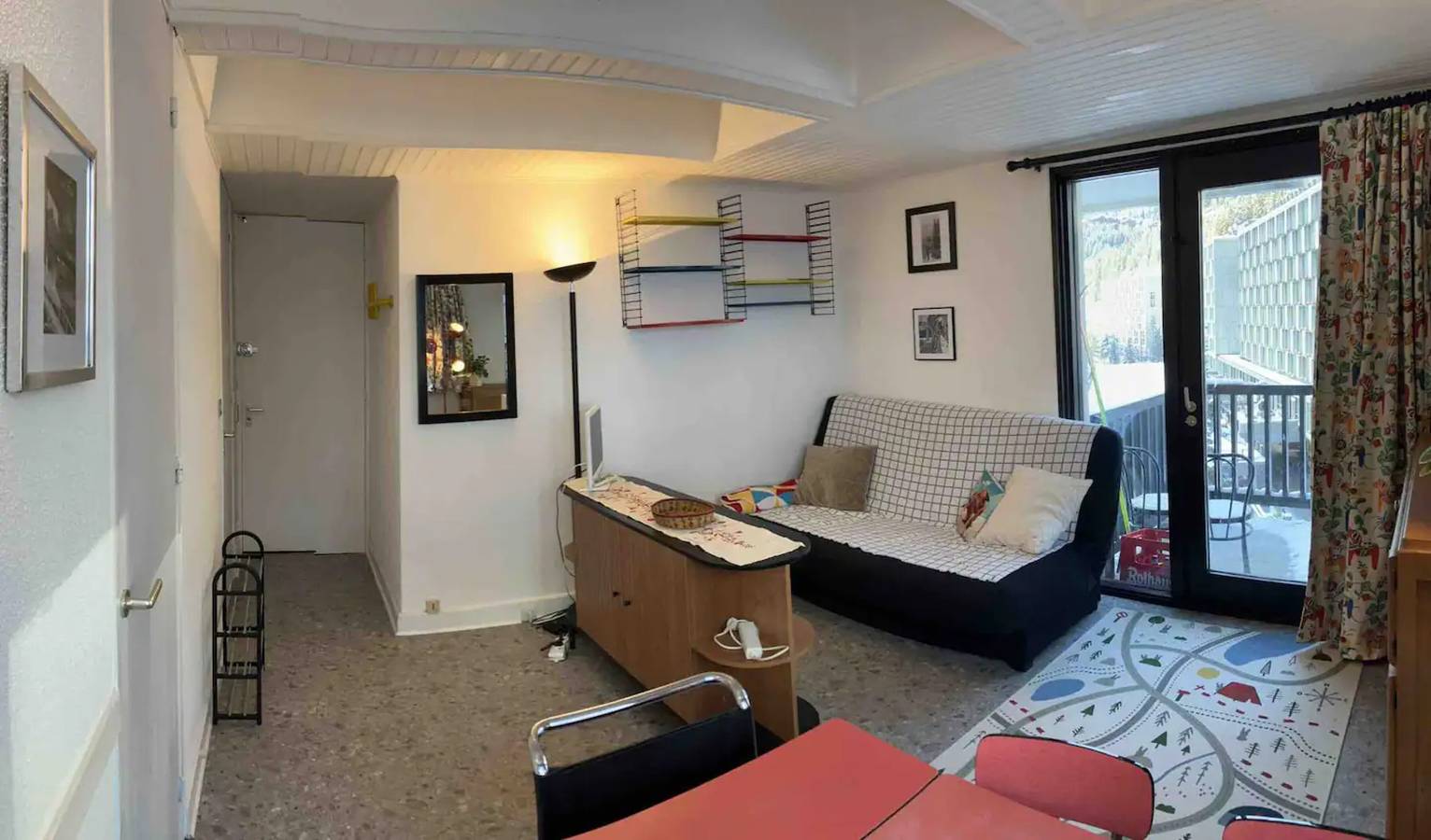 Appartement entier, Appartement 'Superbe Studio Idéalement Situé À Flaine Forum' avec vue sur les montagnes et balcon in Flaine, Arâches-la-Frasse