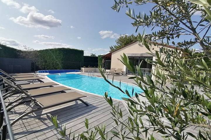 Villa pour 8 personnes, avec jardin