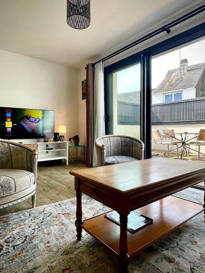 Gîte pour 2 personnes, avec terrasse dans Office De Tourisme D Auray - 4