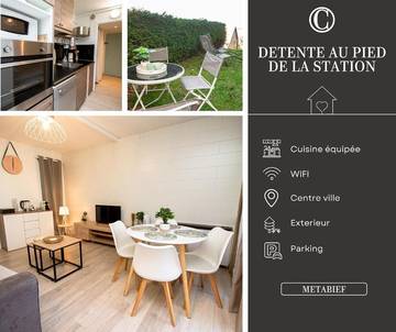 Gîte pour 4 personnes, avec piscine et jardin, animaux acceptés à Métabief