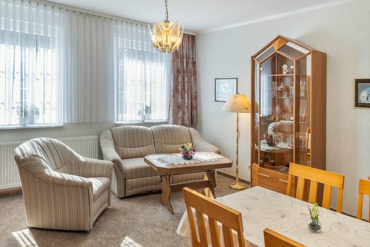 Ganze Wohnung, Apartment „Für 2 Personen, 45 m²“ mit privater Terrasse und Wlan in Bad Wilsnack, Prignitz