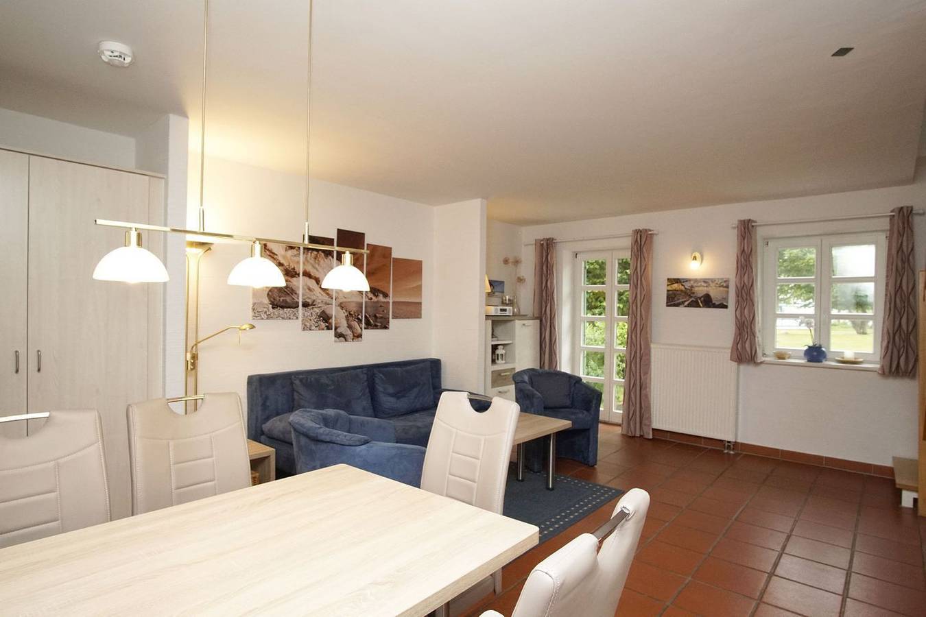 Ganze Wohnung, Strandnahe Ferienwohnung mit eigener Terrasse - Feriendorf Bakenberg Fewo in Kreptitz, Dranske