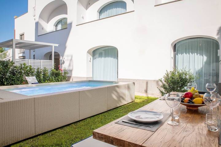Appartamento per 7 persone, con giardino in Sant'Agnello