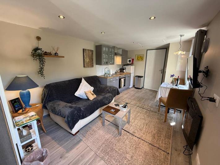 Gîte pour 2 personnes, avec terrasse et piscine à Aumagne - 4