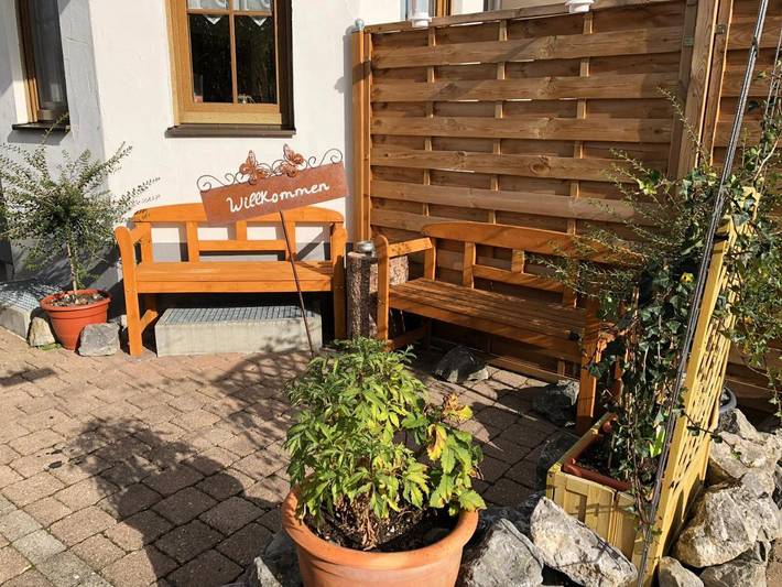 Ferienwohnung für 8 Personen, mit Balkon und Terrasse sowie Garten und Sauna in Fischach - 4