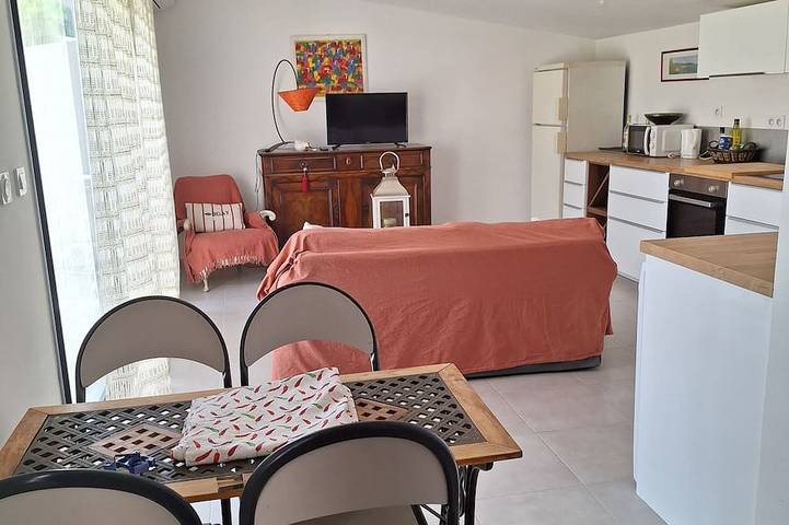 Maison au milieu  des vignes avec grand jardin .animaux de compagnie acceptés in Frontignan, Côte méditerranéenne (France)