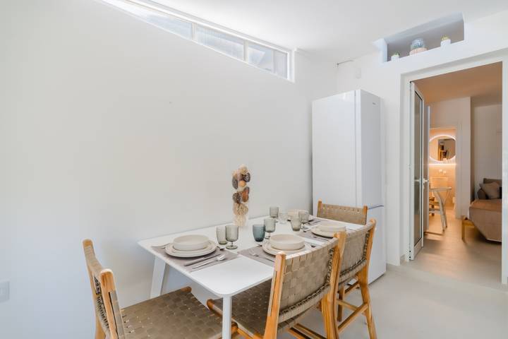 Casa de vacaciones 'Villetta Bianca' con terraza privada y aire acondicionado in Ugento, Golfo de Tarento