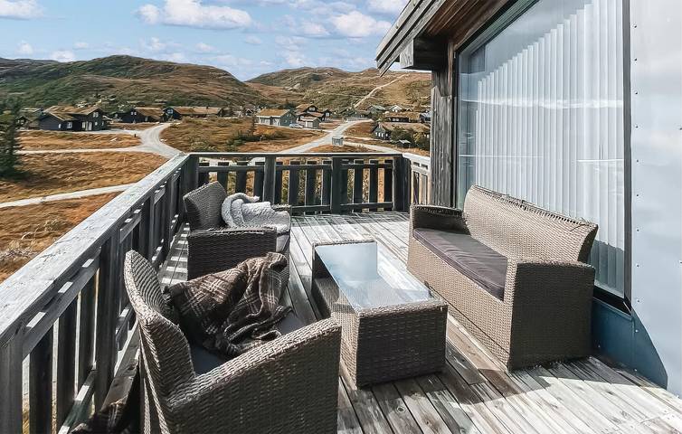 Ferienhaus für 7 Personen mit Sauna in Rollag