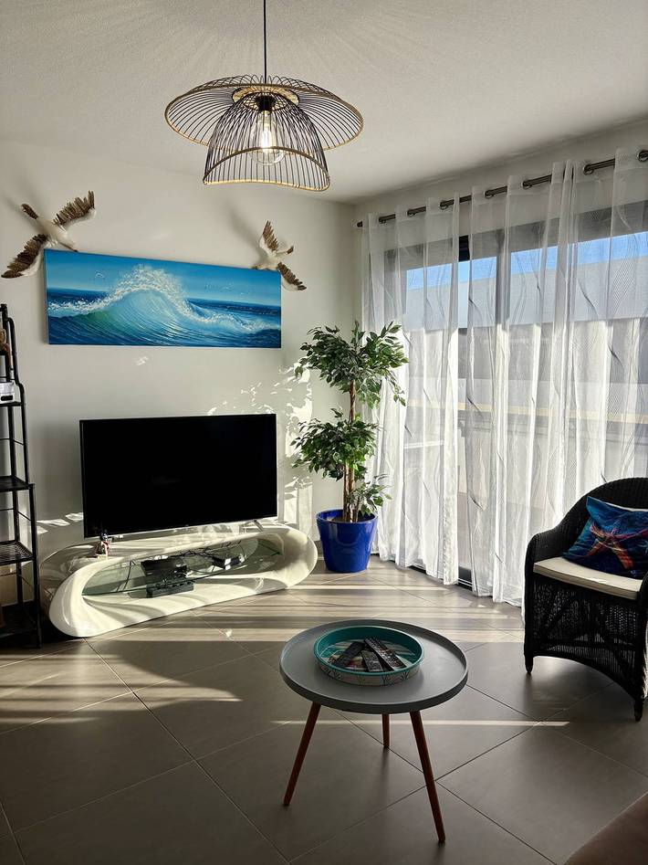 Gîte pour 6 personnes, avec balcon/terrasse et piscine dans Plage du Village (Le Barcares) - 3